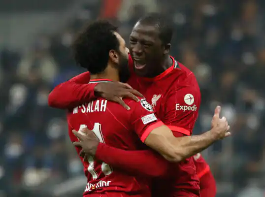 ليفربول يفوز على إنتر ويضع قدما في ربع نهائي دوري أبطال أوروبا