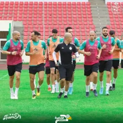 بالصور .. أول حصة تدريبية للمنتخب الوطني بمالابو