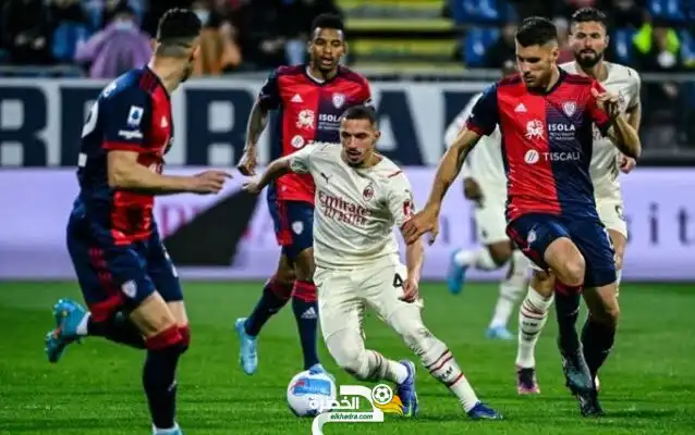 بن ناصر هداف ويقود ميلان للحفاظ على صدارة الدوري الإيطالي