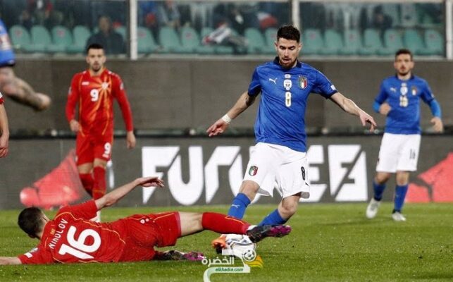 مقدونيا الشمالية تفجر مفاجأة مدوية بحرمان إيطاليا من التأهل إلى كأس العالم 7