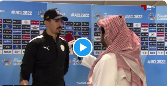 شاهد بالفيديو بغداد بونجاح يحمّل المدرب خافي غارسيا مسؤولية الإقصاء من دوري أبطال آسيا