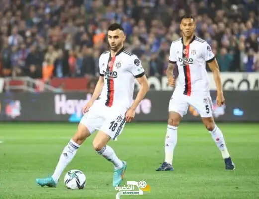 غزال اساسي و يقدم تمريرة حاسمة في تعادل بيشكتاش ضد طرابزون