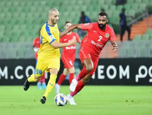سفيان هني هداف في تعادل الغرافة والأهلي الإماراتي بدوري أبطال آسيا