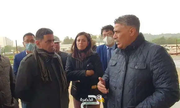 ملعب الدويرة: بلعريبي يسدي تعليمات بالبدء المباشر في أشغال الأنفاق