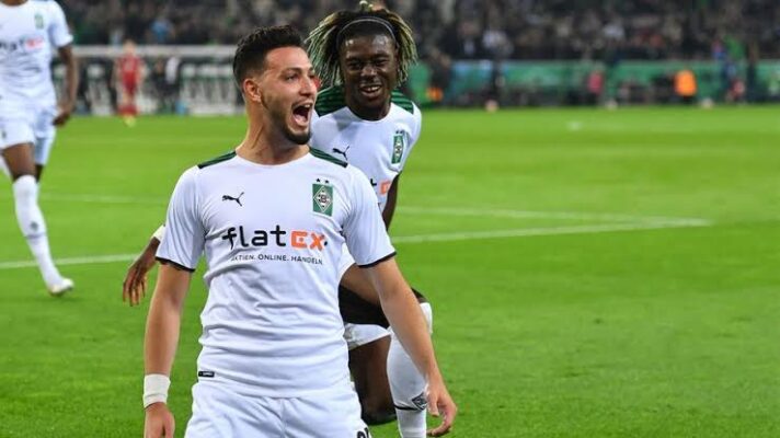 شاهد رامي بن سبعيني يفتتح باب التهديف لمونشغلادباخ ضد فرايبورغ