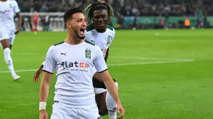 شاهد رامي بن سبعيني يفتتح باب التهديف لمونشغلادباخ ضد فرايبورغ