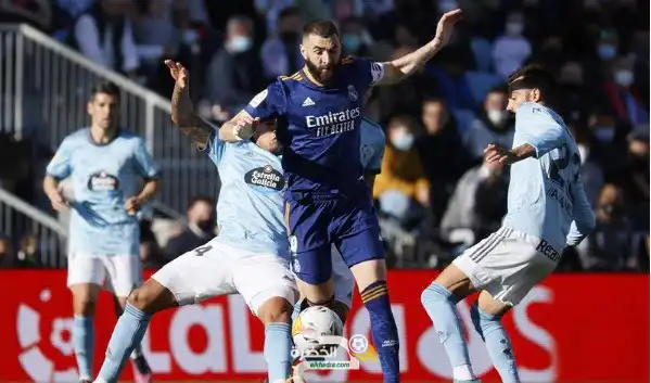 كريم بنزيما يقود ريال مدريد للفوز على سيلتا فيجو