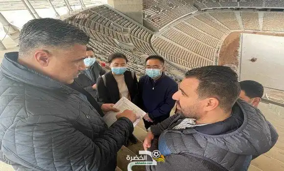 ملعب براقي : بلعريبي يوجه تعليمات صارمة لمؤسسة الإنجاز
