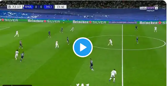 ملخص لاعظم مباراة هذا الموسم  ريال مدريد 3 – مانشستر سيتي 1  الريال الى نهائي الابطال وحلم البطولة الرابعة عشر