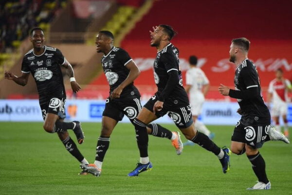 يوسف بلايلي يسجل ثاني اهدافه مع بريست ضد موناكو 1