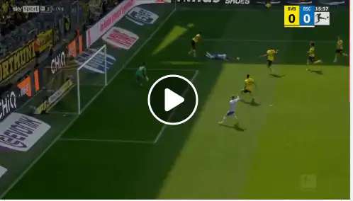 هدف إسحاق بلفوضيل ضد بوريسيا دورتموند اليوم