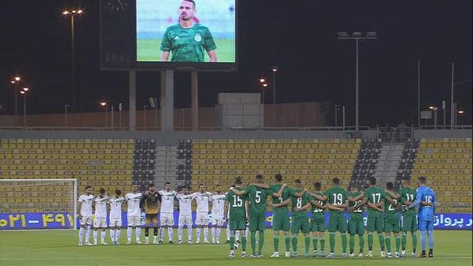 لاعبو المنتخب الجزائري :"وداعا بلال، لن ننساك" 1