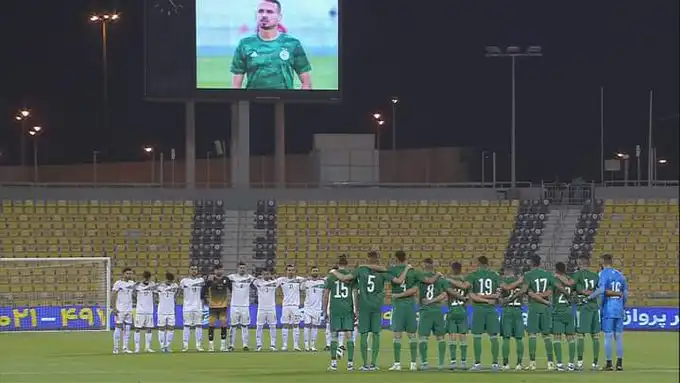 لاعبو المنتخب الجزائري :”وداعا بلال، لن ننساك”