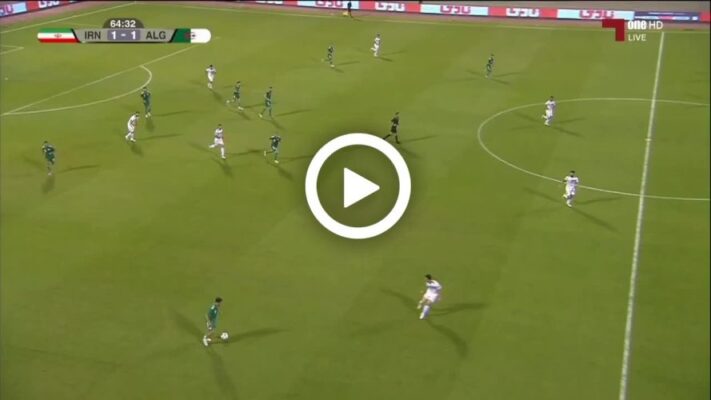 ملخص لمسات آدم وناس ضد إيران adam ounas vs iran 1