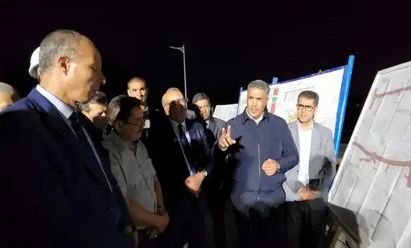بلعريبي يأمر بتسريع وتيرة أشغال التهيئة الخارجية لملعب تيزي وزو