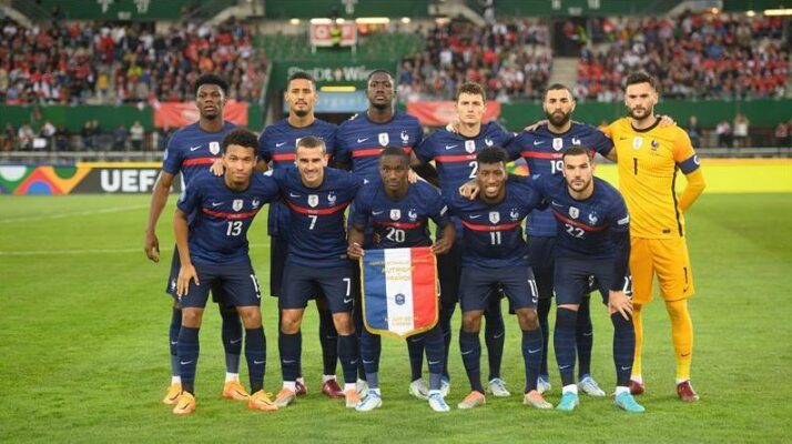 تشكيلة فرنسا الرسمية لمواجهة المغرب في نصف نهائي كأس العالم 2022 1