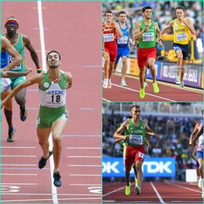 بطولة العالم 2022: الجزائريان سليمان مولا وجمال سجاتي في نهائي 800م