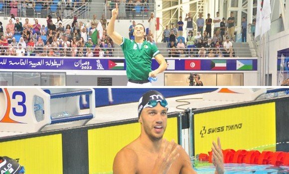 البطولة العربية للسباحة : سحنون و صيود يضيفان ميداليتين ذهبيتين للجزائر في اليوم الرابع