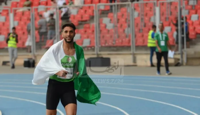 وهران 2022 : بن جمعة عبد النور يهدي الجزائر ميدالية برونزية في سباق 400 متر