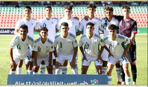 المنتخب الوطني لأقل من 17 سنة يفتتح بطولة كأس العرب بفوز كبير فلسطين