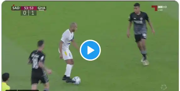 شاهد هدف ياسين براهيمي العالمي ضد السد اليوم