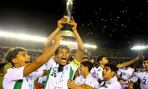 المنتخب الجزائري يتوج بالكأس العربية للناشئين كأس العرب لأقل من 17 سنة