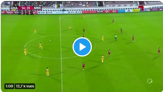 شاهد هدف ياسين براهيمي اليوم