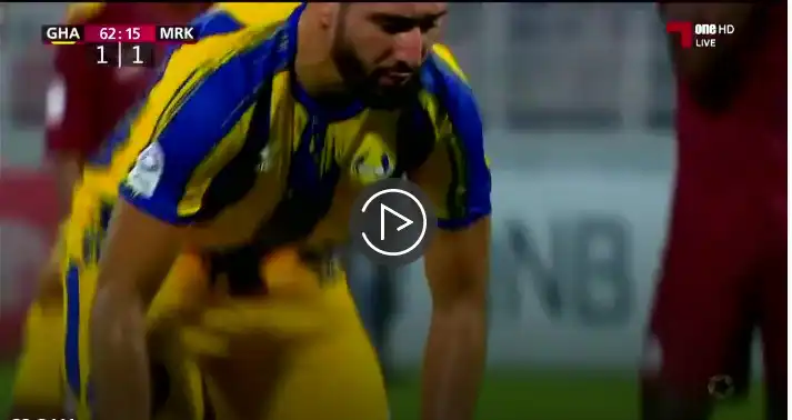 هدف إسحاق بلفوضيل ضد المرخية belfodil but vs almarkhiya
