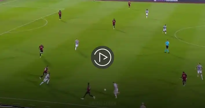 شاهد ملخص لمسات يوسف عطال ضد بارتيزان بلجراد اليوم Youcef Atal vs Belgrade