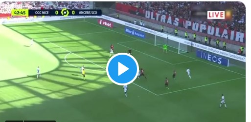 شاهد هدف الجزائري نبيل بن طالب الرائع مع آنجي بتسديدة قوية