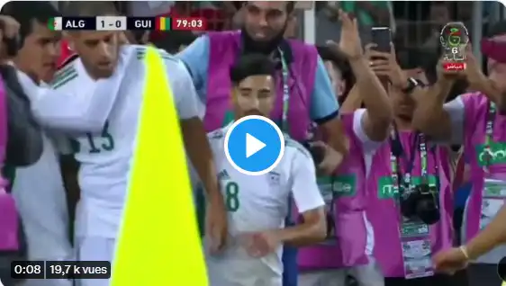 سليماني بعد تسجيله الهدف لقطة تصنع الجدل