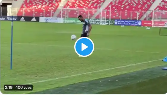 شاهد الحصة التدريبية للمنتخب الوطني قبل مباراة نيجيريا