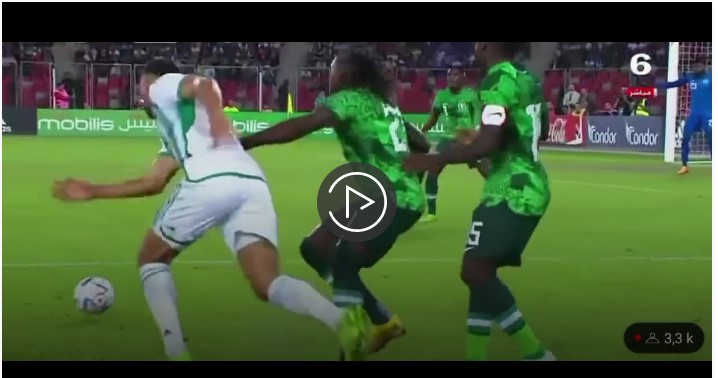شاهد هدف رياض محرز ضد نيجيريا but mahrez vs Nigeria 14