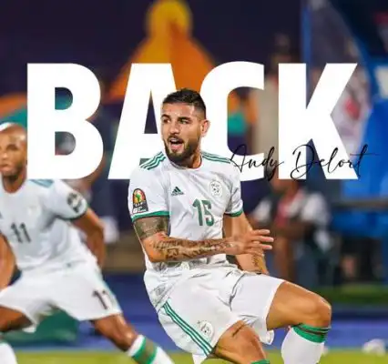 أندي ديلور يقدم اعتذاره للشعب الجزائري قبل التحاقه بتربص الخضر