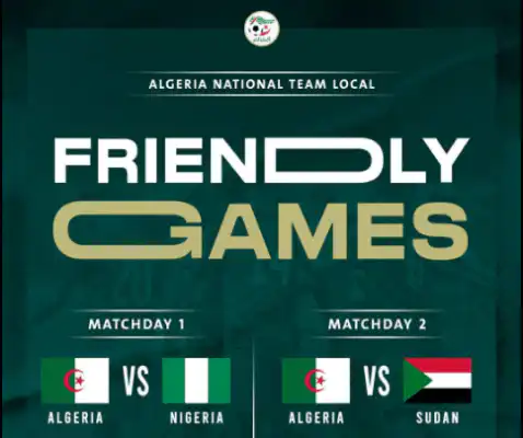 الفاف تكشف برنامج المباريات الودية للمنتخب الوطني المحلي