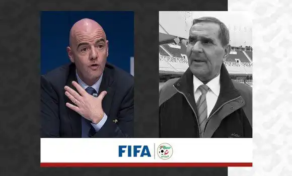 رئيس الفيفا يقدم تعازيه في وفاة المدرب عبد الرحمان مهداوي