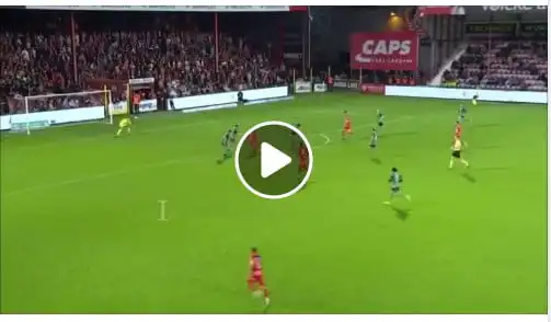 شاهد هدف رائع لبلال مسعودي اليوم من الدوري البلجيكي .