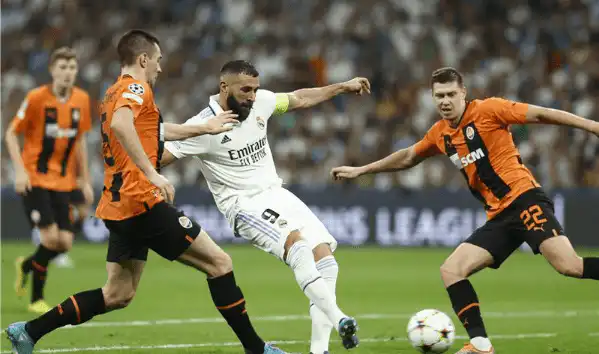 ريال مدريد يفوز على شاختار دونيتسك بدوري الابطال