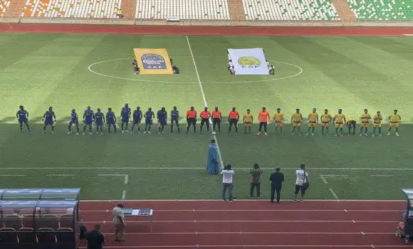 كأس الكاف : شبيبة الساورة تنهزم أمام سبورتينغ غانيوا الإيفواري