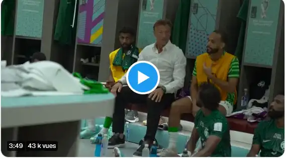 ما رأيكم أن تأخذوا هواتفكم وتلتقطوا صورة مع ميسي؟.. خطاب هيرفي رينارد الذي جعل الأخضر يهزم الأرجنتي