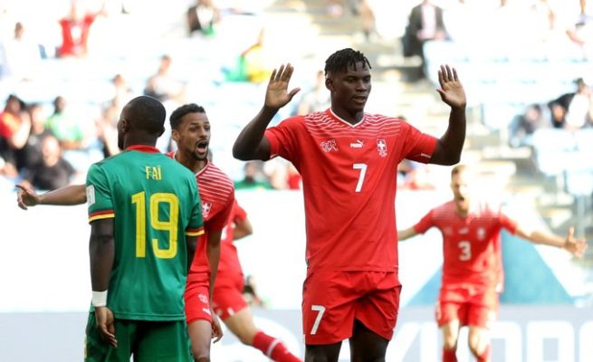 منتخب الكاميرون ينهزم أمام سويسرا بهدف دون رد 1