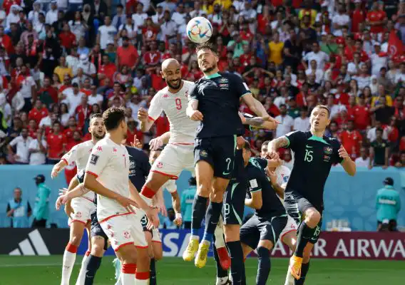 المنتخب الأسترالي يفوز على تونس وينعش آماله بالتأهل