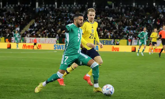 الجزائر تنهزم وديا أمام السويد (2-0)