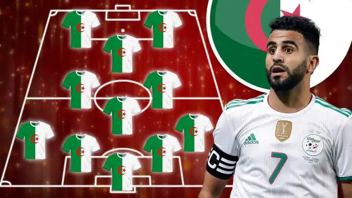 تــشكيلة المنتخب الجزائري المتحملة أمام منتخب الــسويد