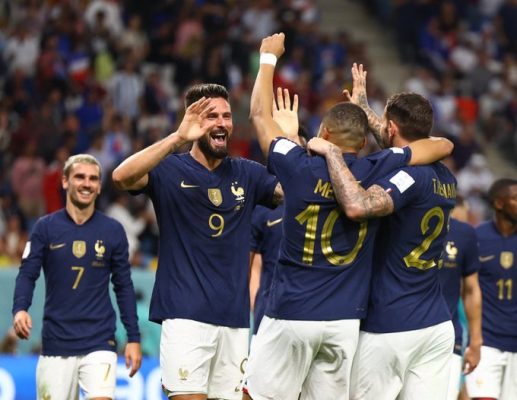 فرنسا تكتسح أستراليا بأربعة أهداف لواحد في كأس العالم قطر 2022