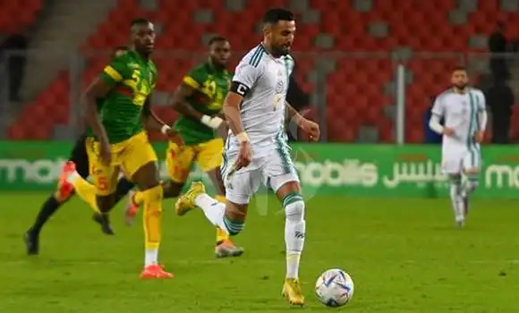 محرز يلتحق بماجر وبلومي في المرتبة الثالثة لأفضل هدافي منتخب الجزائر