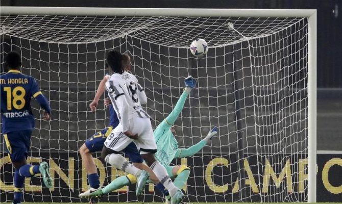 يوفنتوس يفوز أمام هيلاس فيرونا بالدوري الإيطالي