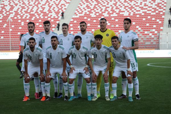 شان 2022 : المنتخب الجزائري بالزي الأبيض أمام اثيوبيا