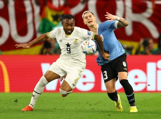 غانا تنهزم امام أوروغواي وتغادر كأس العالم 1