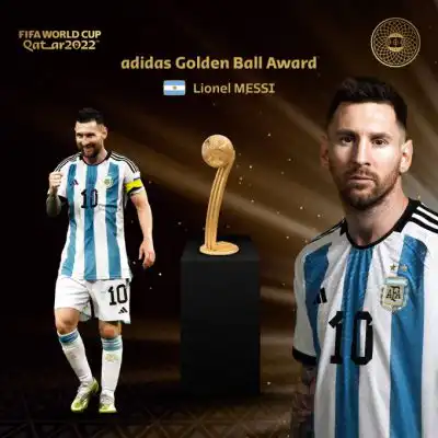 ميسي يتوج يجائزة  أفضل لاعب في بطولة كأس العالم 2022